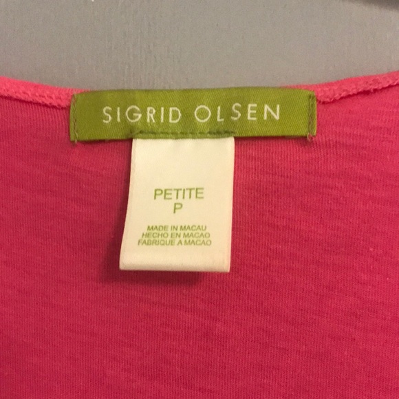 Petite shell collared top - Picture 3 of 4